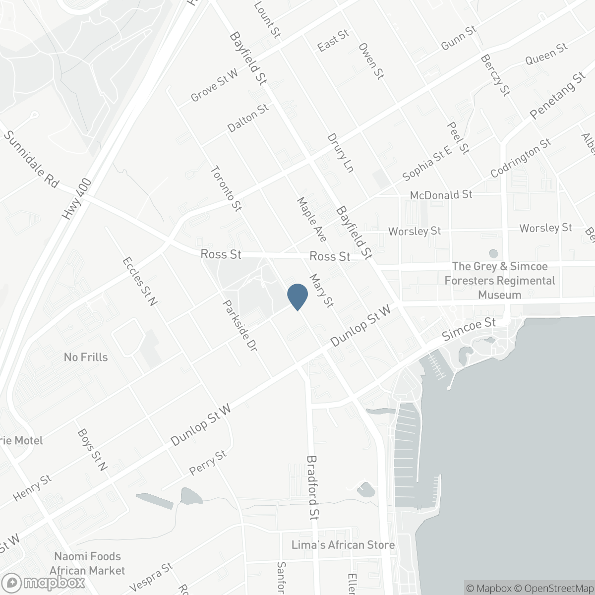89 TORONTO STREET, Barrie, Ontario L4N 1V1